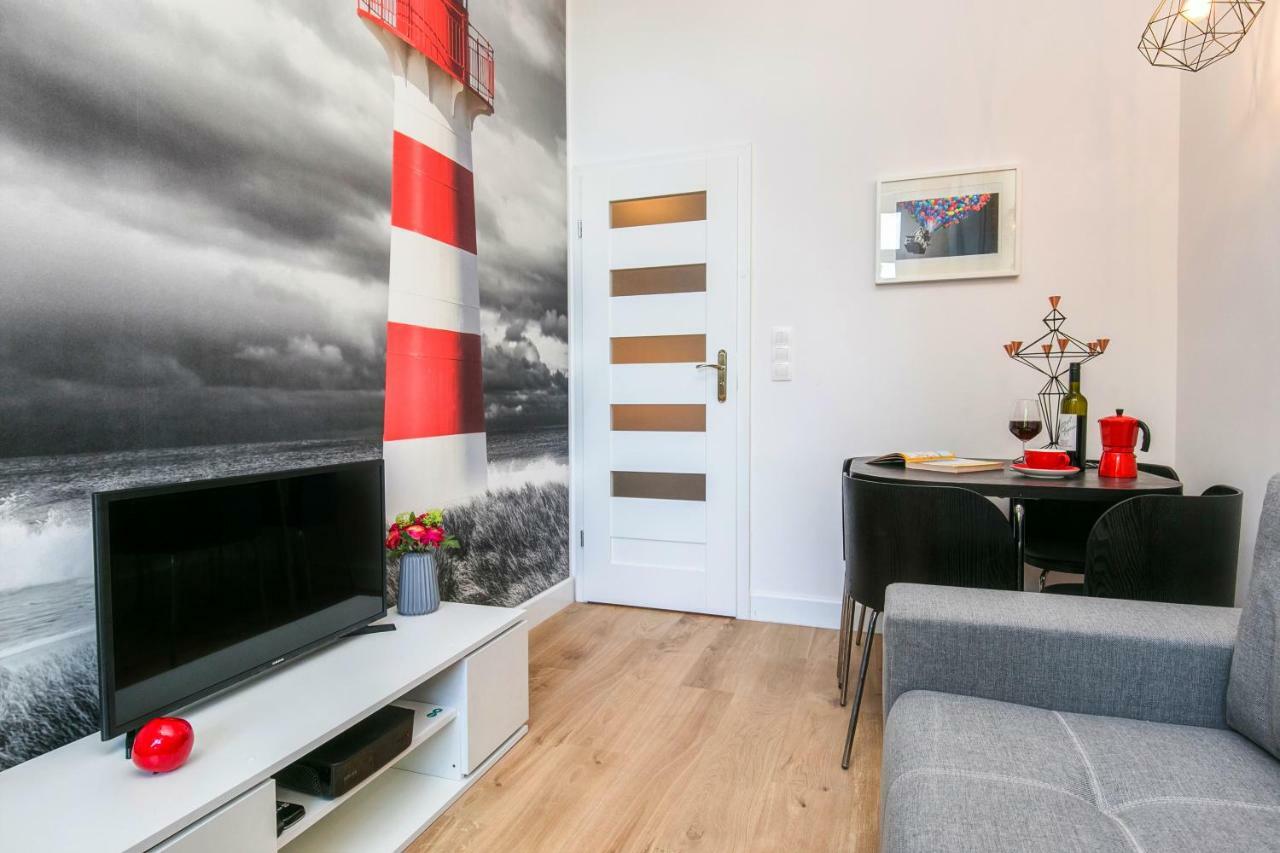 Berg Apartament Red Obok Starego Miasta Гданськ Екстер'єр фото