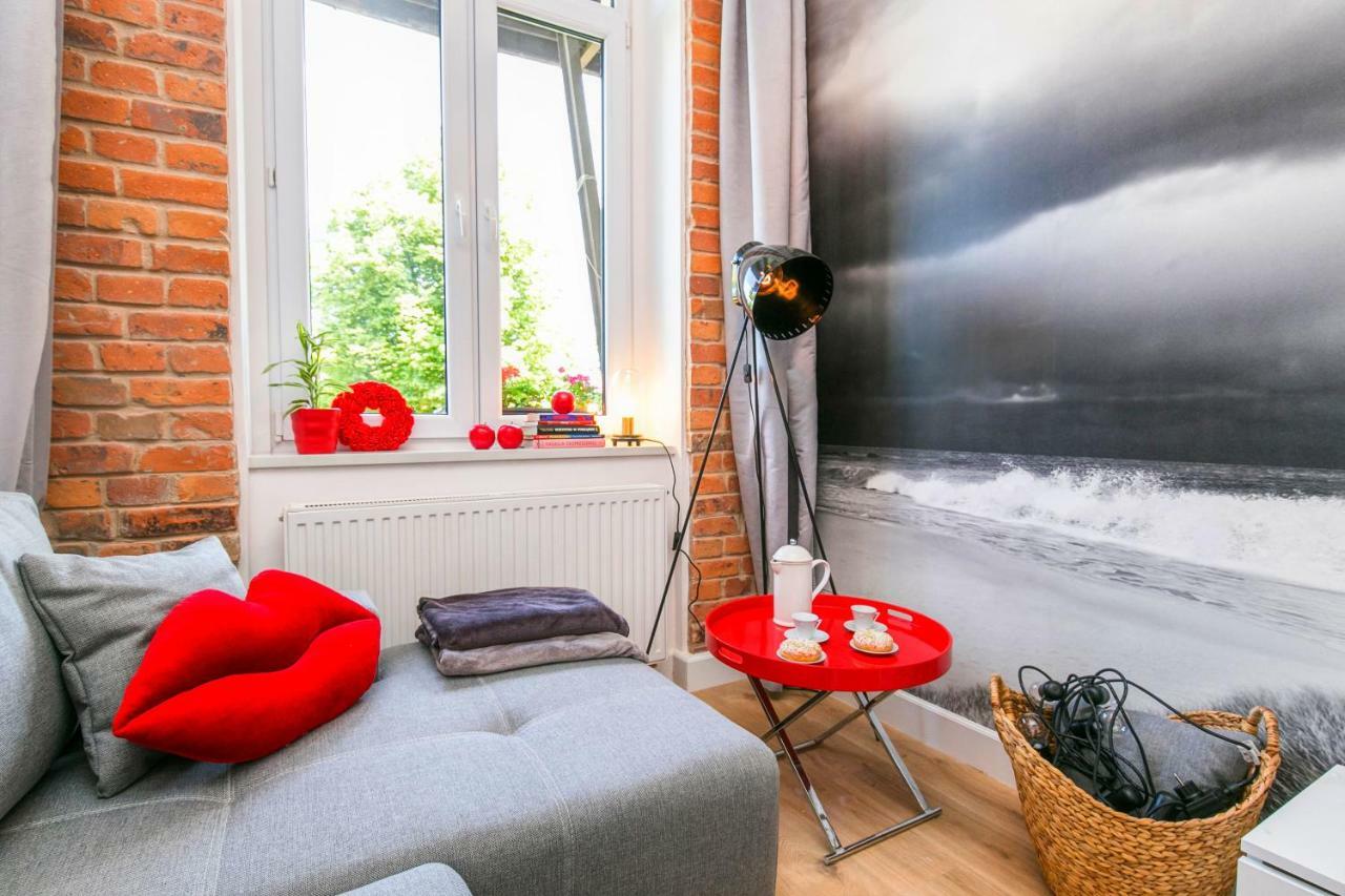 Berg Apartament Red Obok Starego Miasta Гданськ Екстер'єр фото